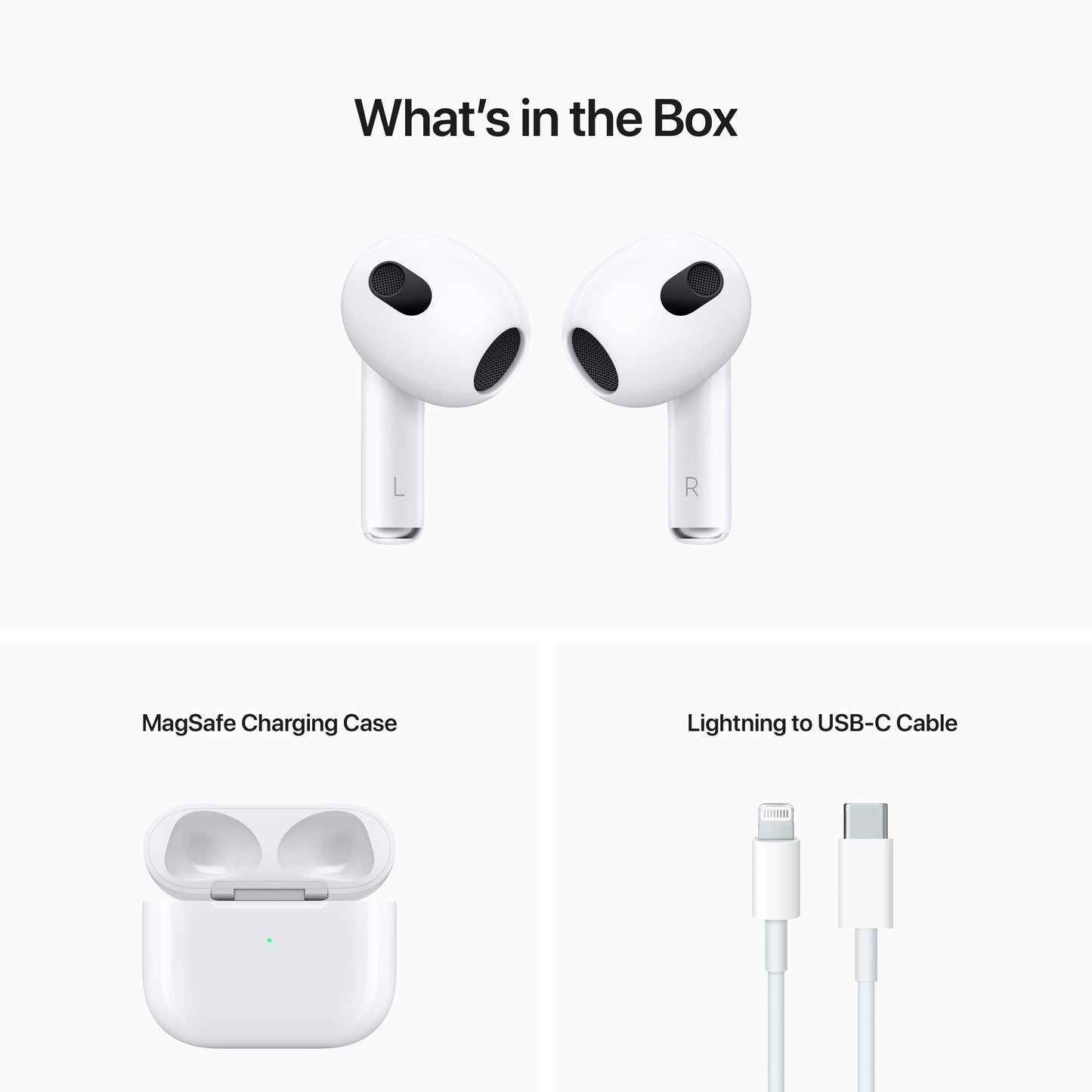 AirPods (3rd generation) with Lightning Charging Case