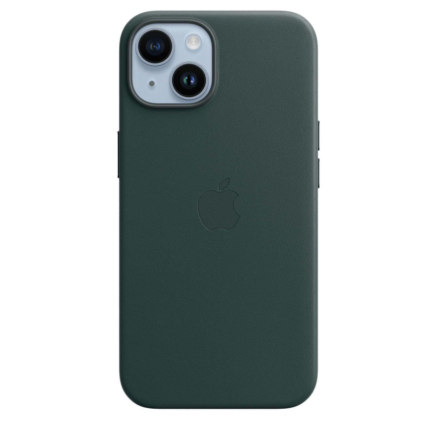 iPhone 14 Leather Case with MagSafe - Forest Green