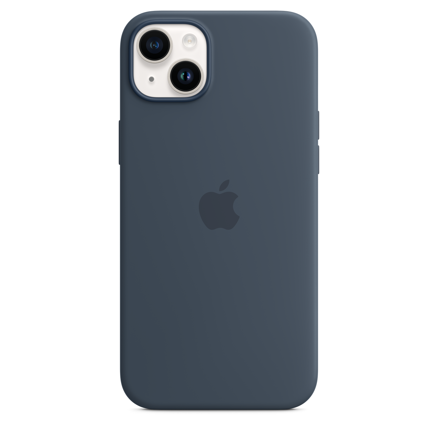 iPhone 14 Plus Silicone Case with MagSafe - Storm Blue