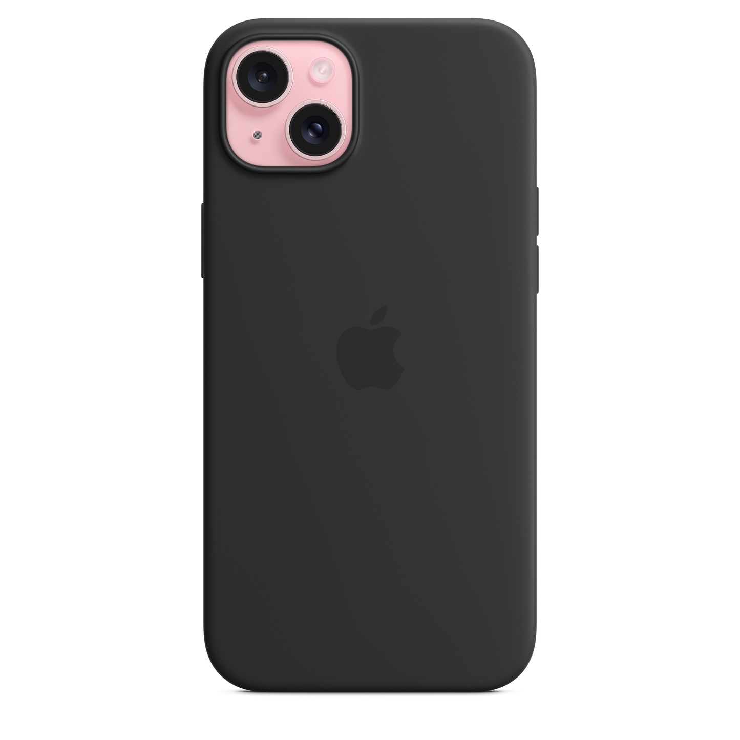 iPhone 15 Plus Silicone Case with MagSafe - Black