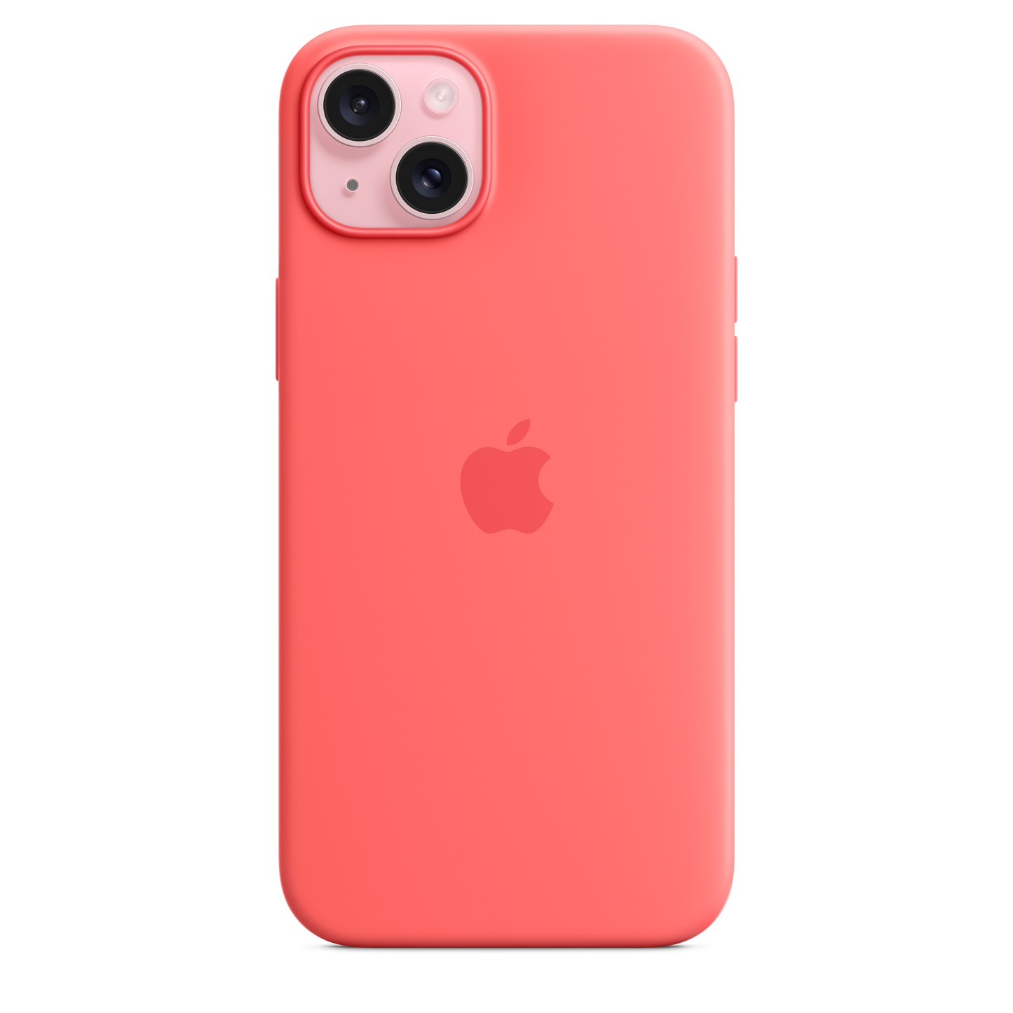 iPhone 15 Plus Silicone Case with MagSafe - Guava