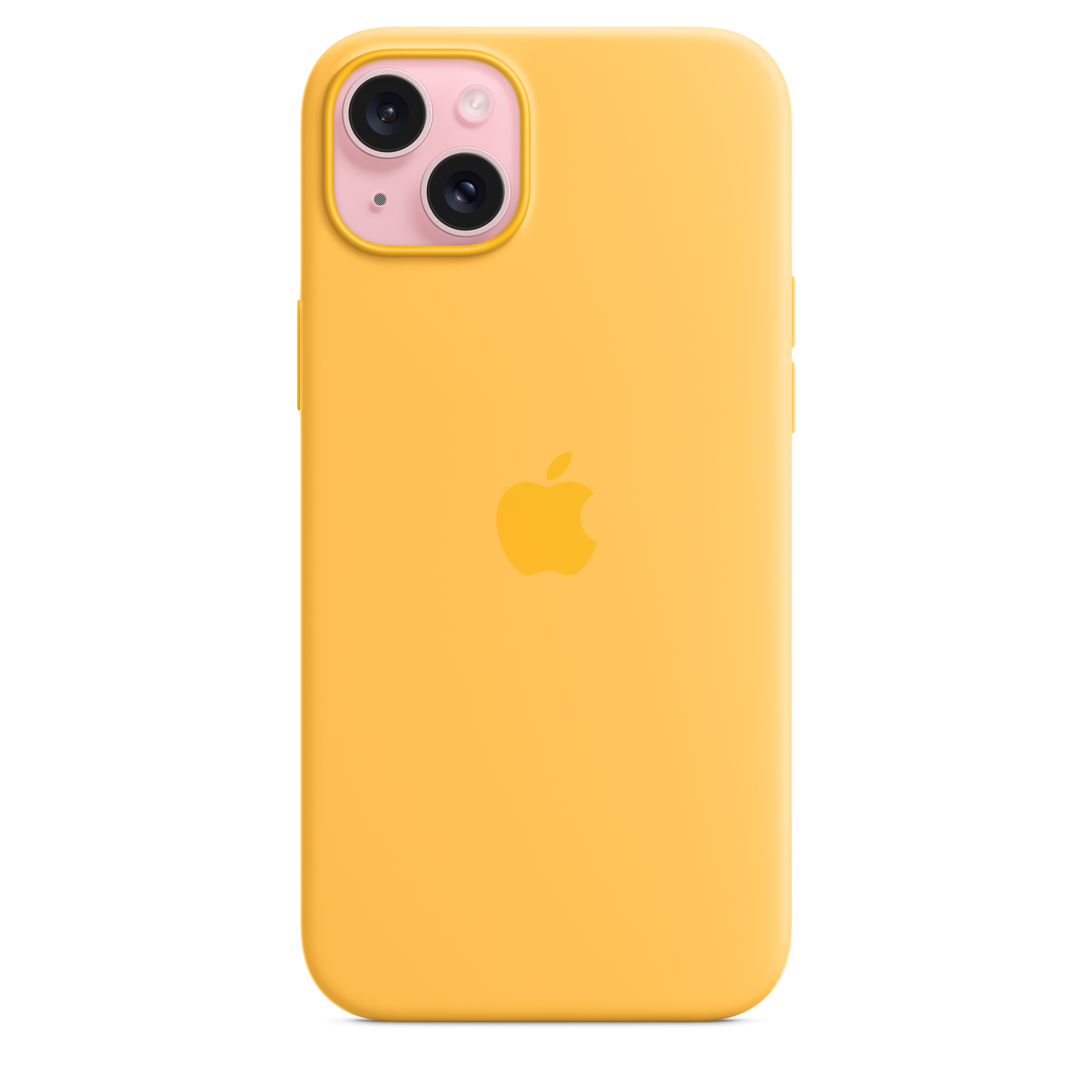 iPhone 15 Plus Silicone Case with MagSafe - Sunshine