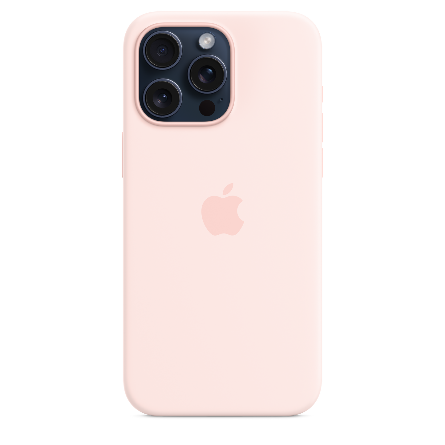 iPhone 15 Pro Max Silicone Case with MagSafe - Light Pink