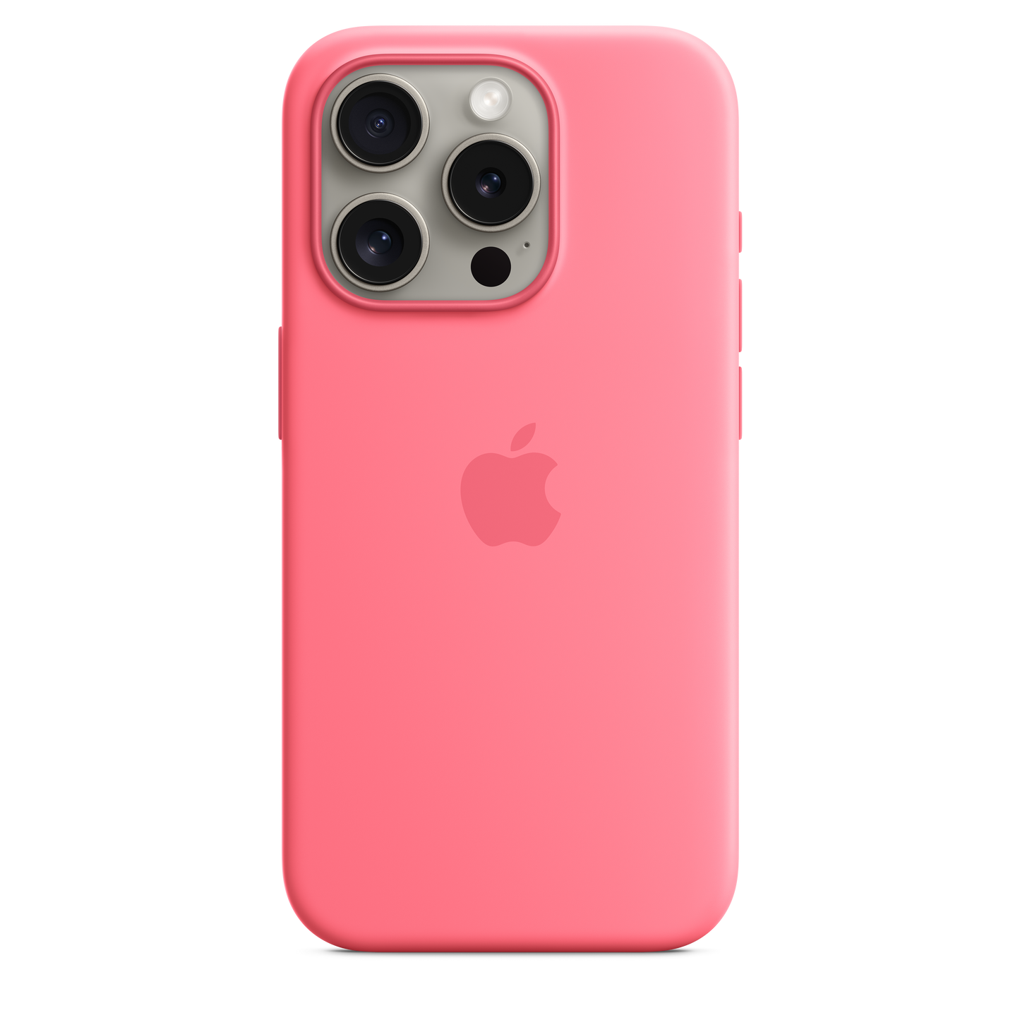 iPhone 15 Pro Silicone Case with MagSafe - Pink