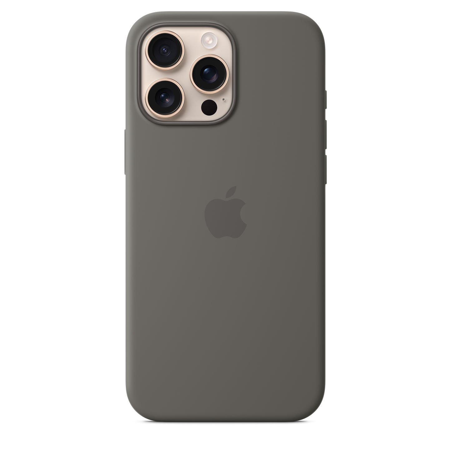 iPhone 16 Pro Max Silicone Case with MagSafe - Stone Grey