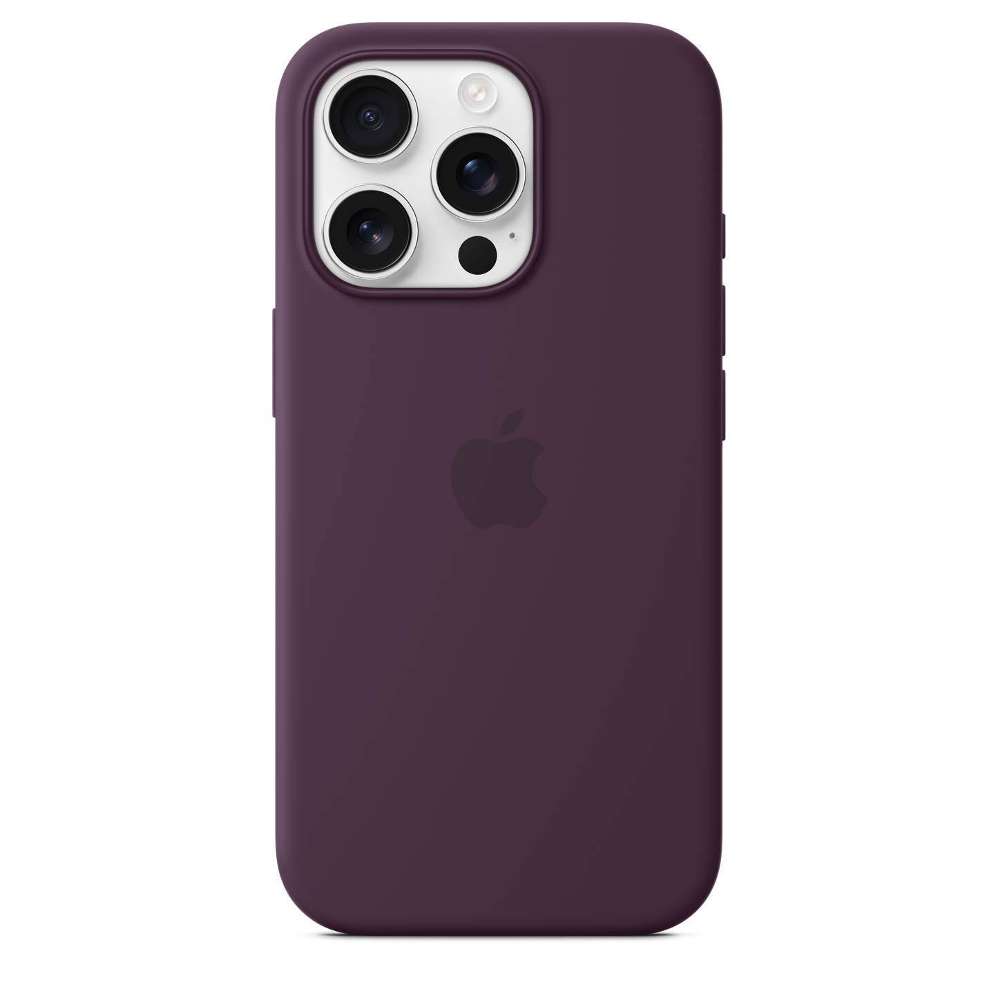 iPhone 16 Pro Silicone Case with MagSafe - Plum