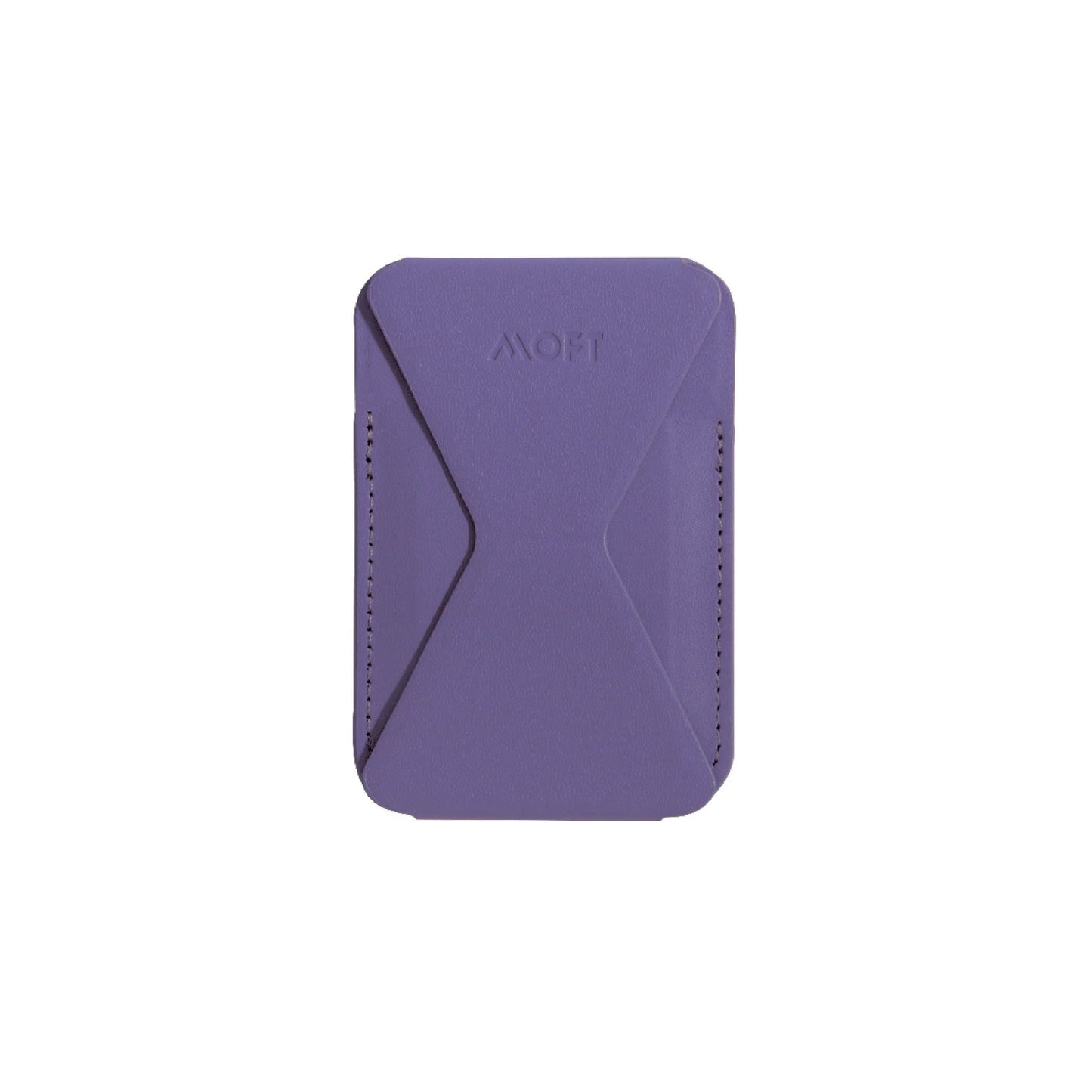 MOFT Snap On Phone Stand & Wallet (Magsafe Compatible) - Purple